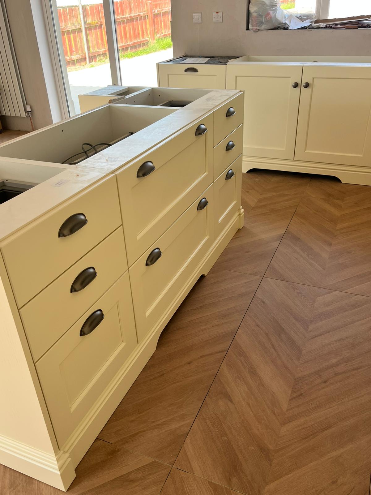 kitchen storage installation in Derry Londonderry
